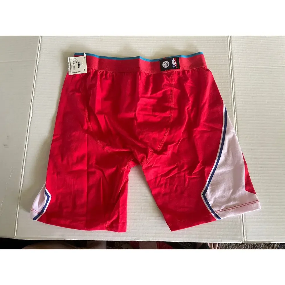 Men's Stance NBA Clippers Red Boxer Briefs Underwear S